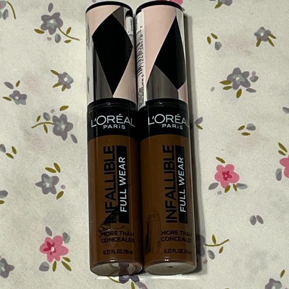 L'Oreal Paris Makeup Infallible Full Wear Waterproof Matte Concealer 2 Pack*NEW* - Picture 4 of 6